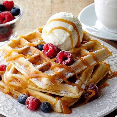 Crazy Caramel Waffle
