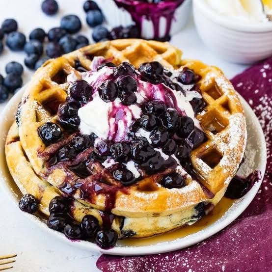 Exotic Blueberry Waffle