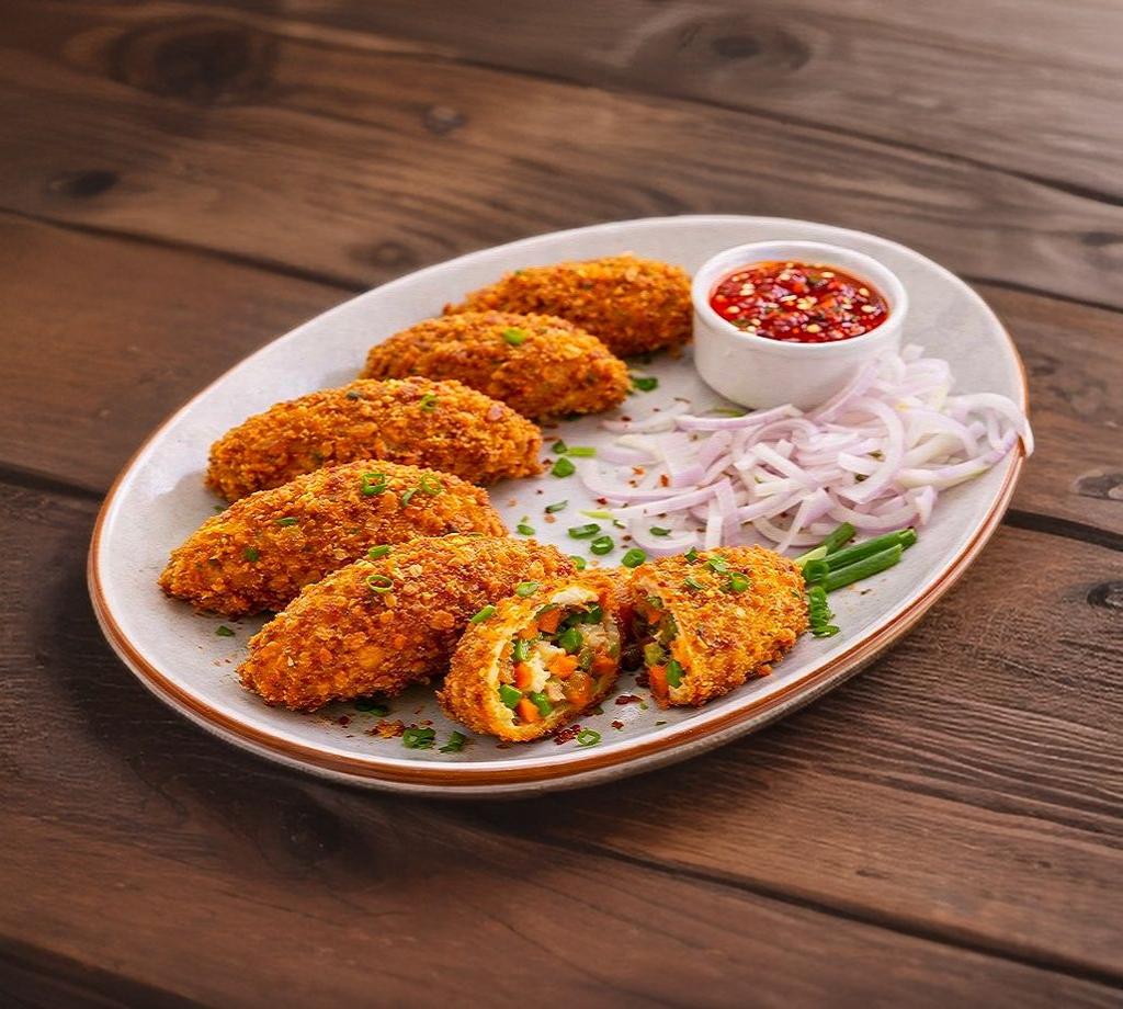 Veg fried Chipotle Momos