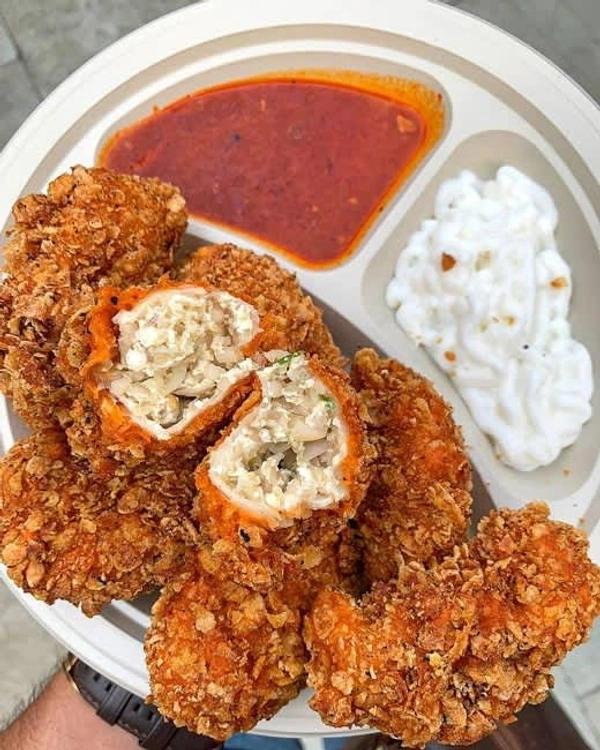 Paneer Fried Chipotle Momos