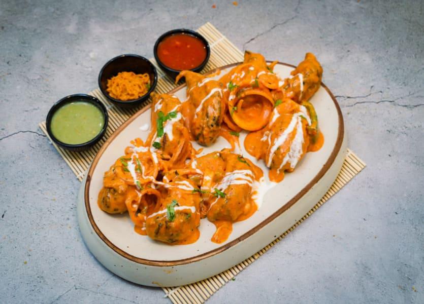 Cheese Fried Gravy Momos
