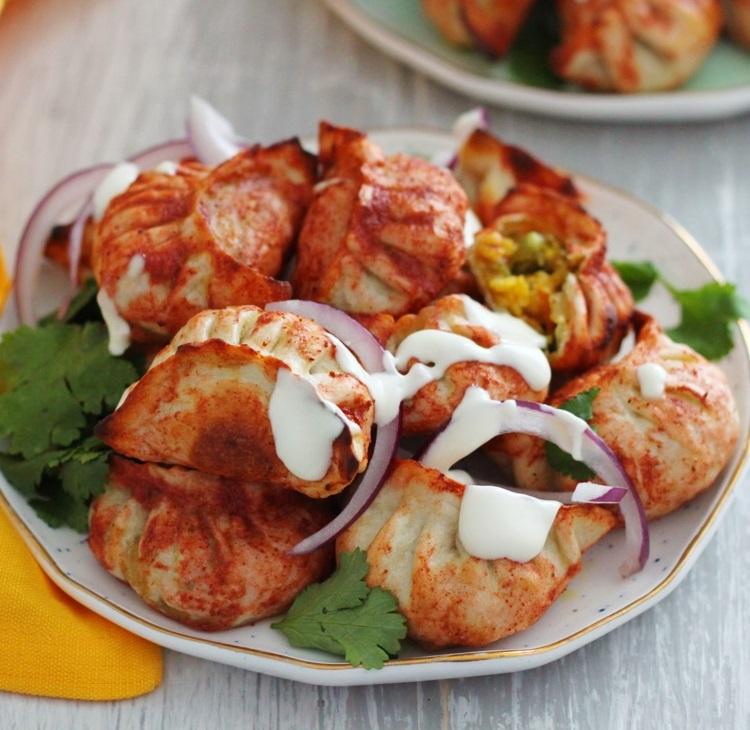Cheese Tandoori Chipotle Momos
