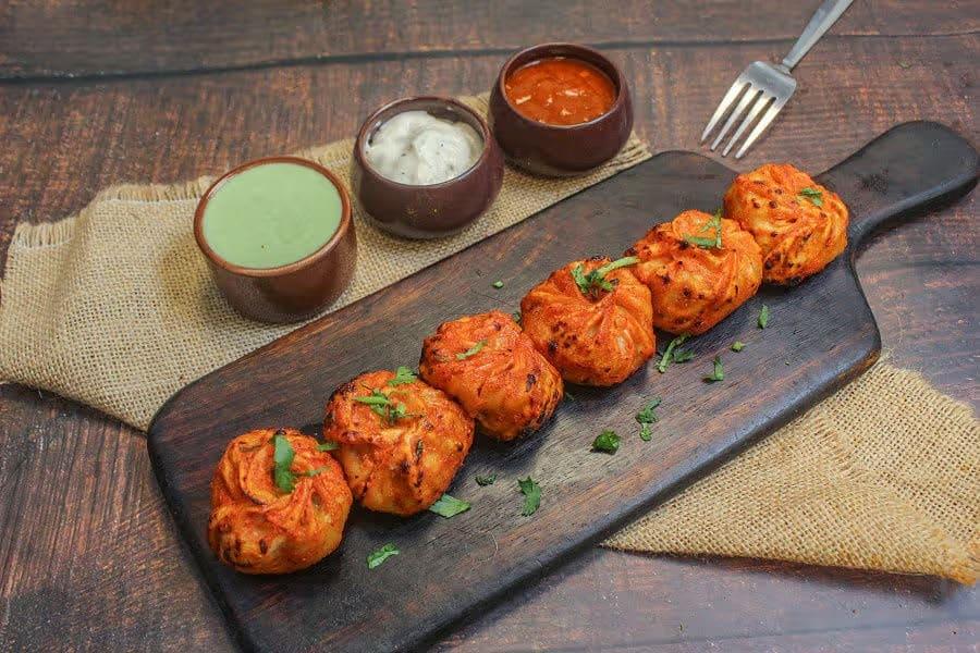 Veg Fried Tandoori momos