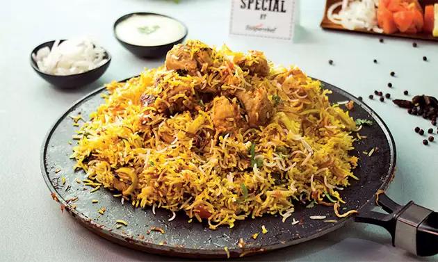 Tawa Biryani