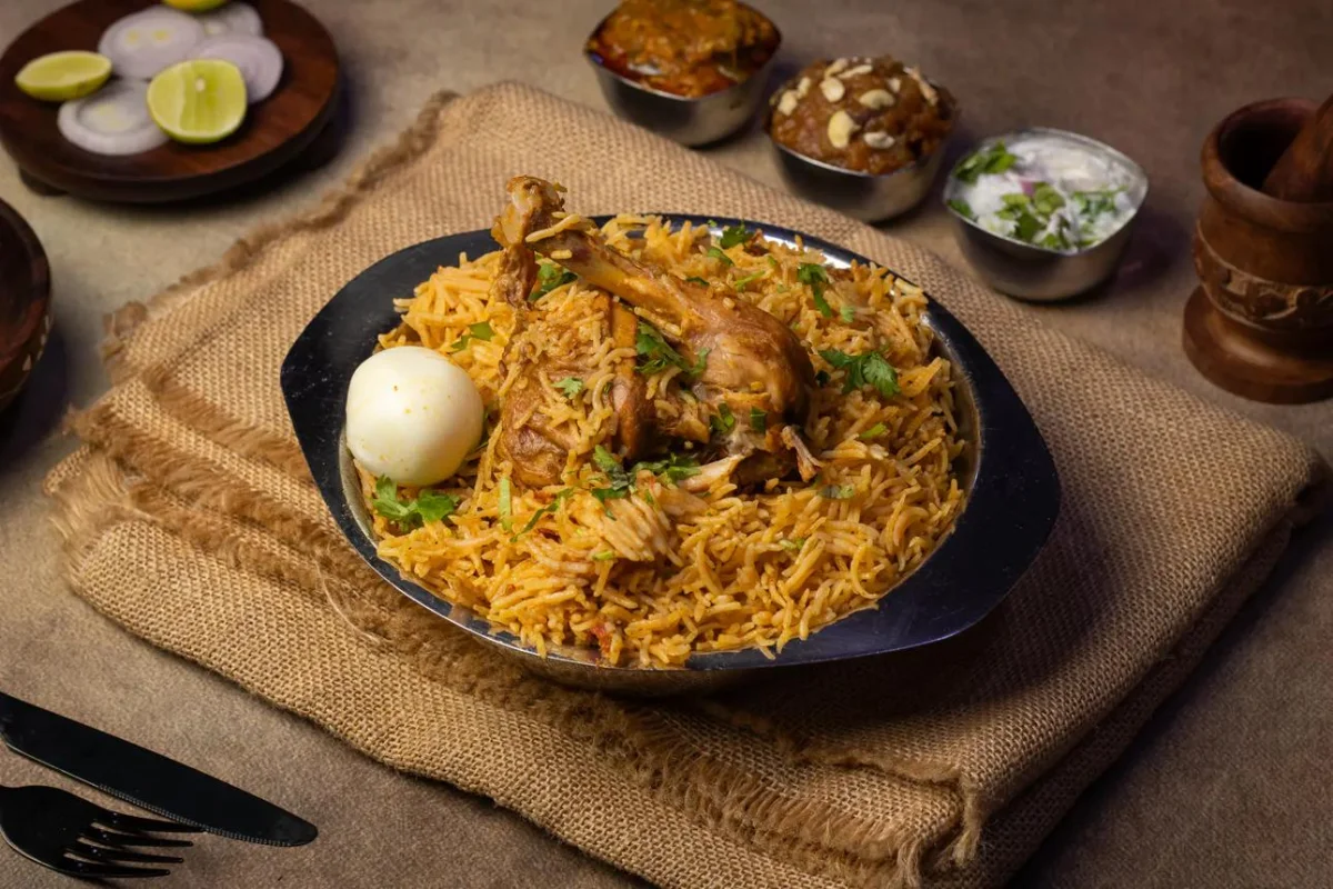 Chicken Anda Biryani