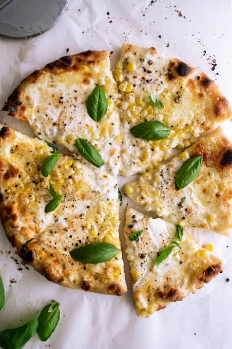 Corn Cheese Pizza