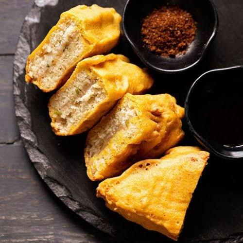Cheese Bread Pakoda