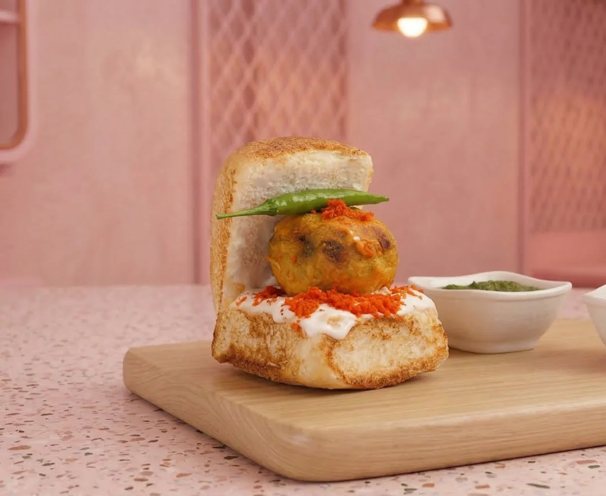 Cheese Vada Pav