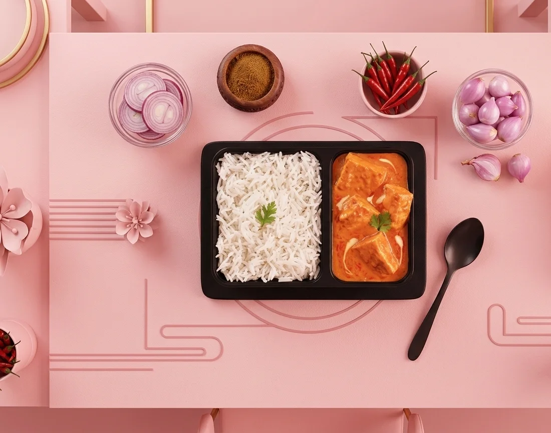 Butter Paneer Rice