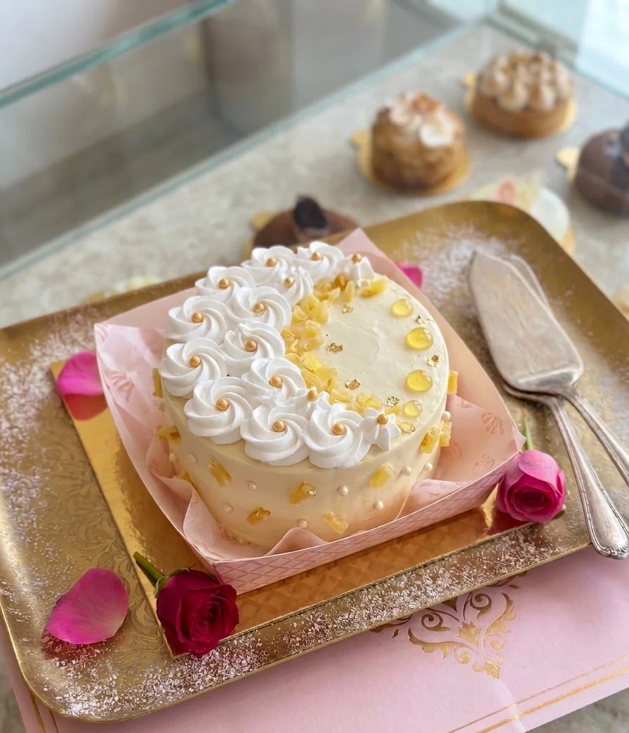 Pineapple Bento Cake