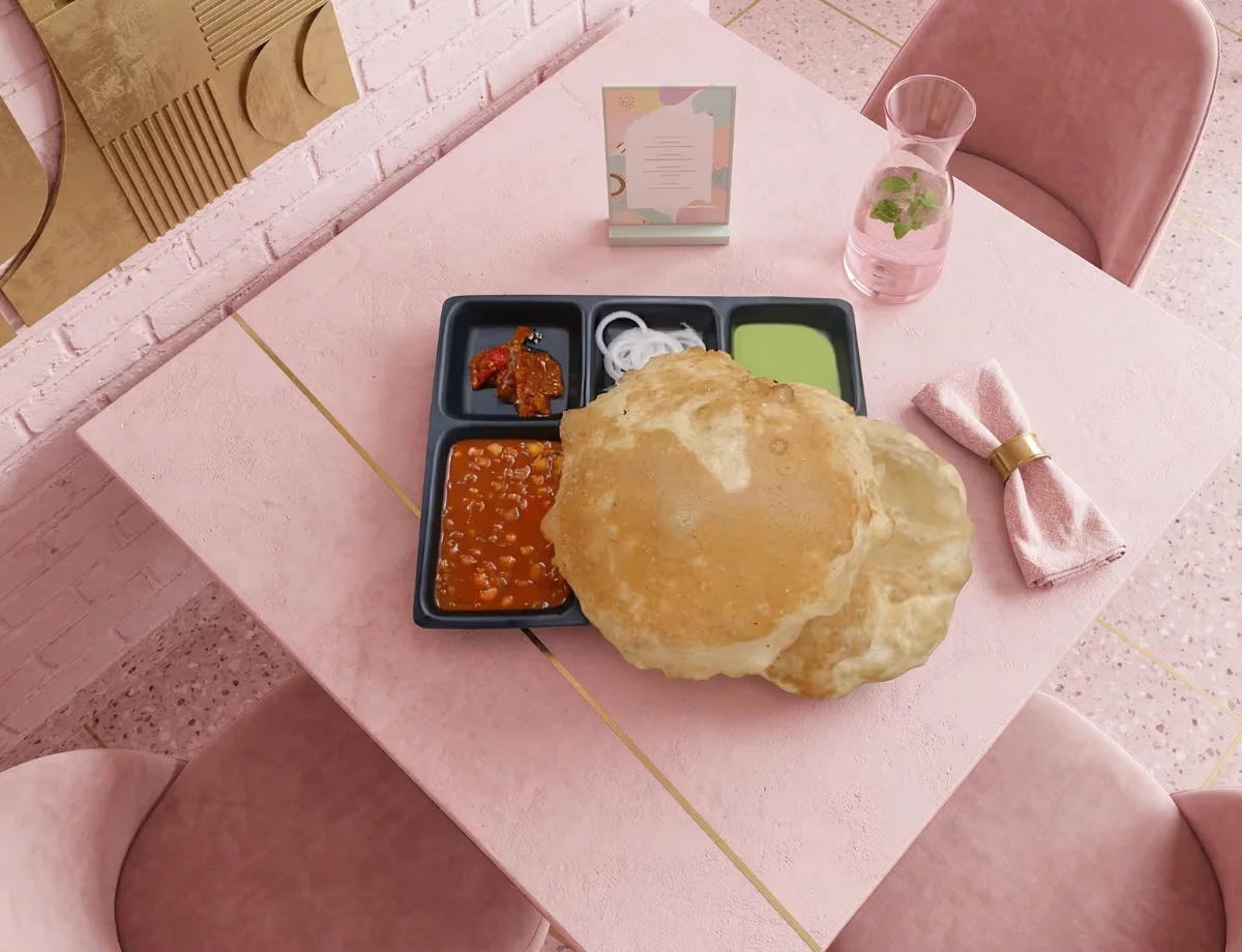 Chole Bhature(2 Pcs)