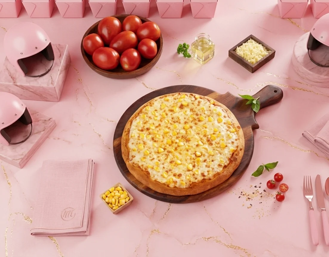 Golden Corn Pizza