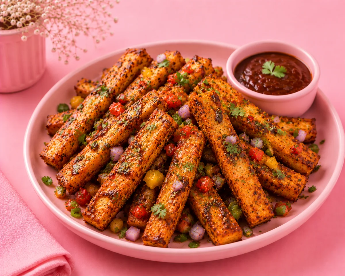 BBQ Paneer Sticks