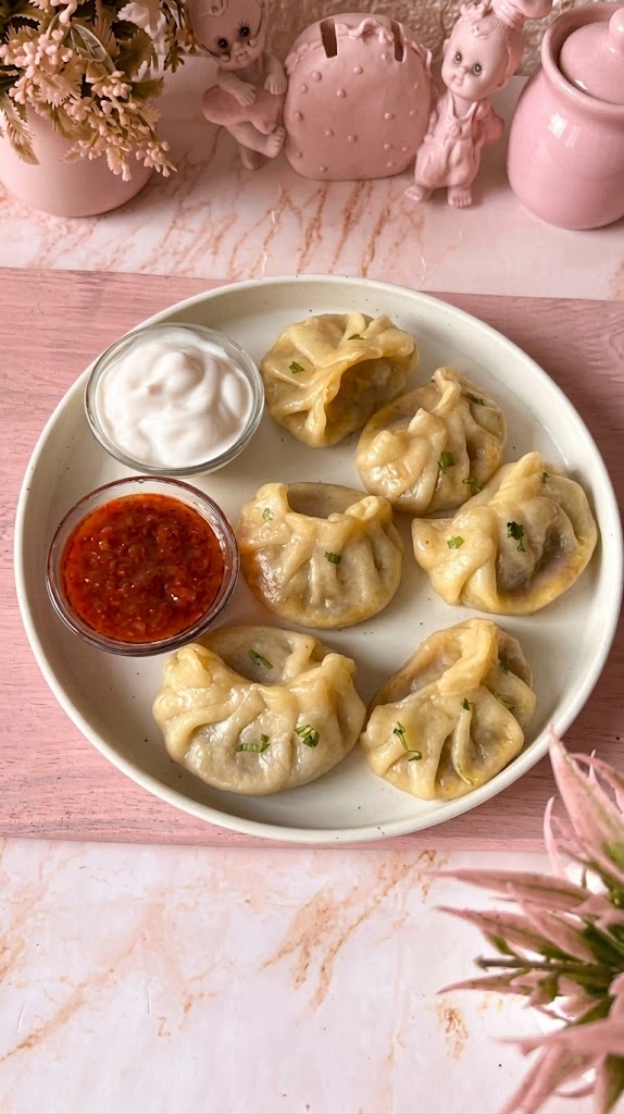 Cheese Steamed Momos[6 pcs]