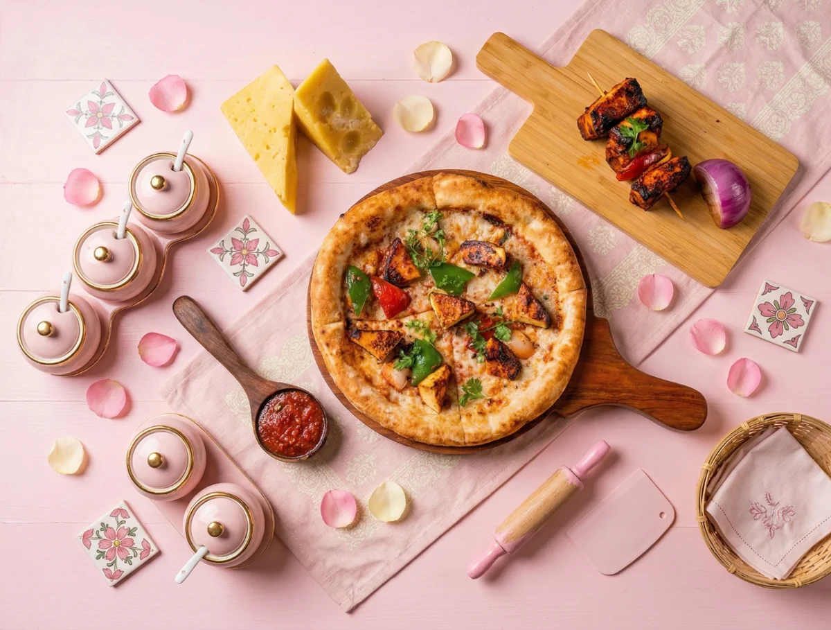 Tandoori Paneer Pizza
