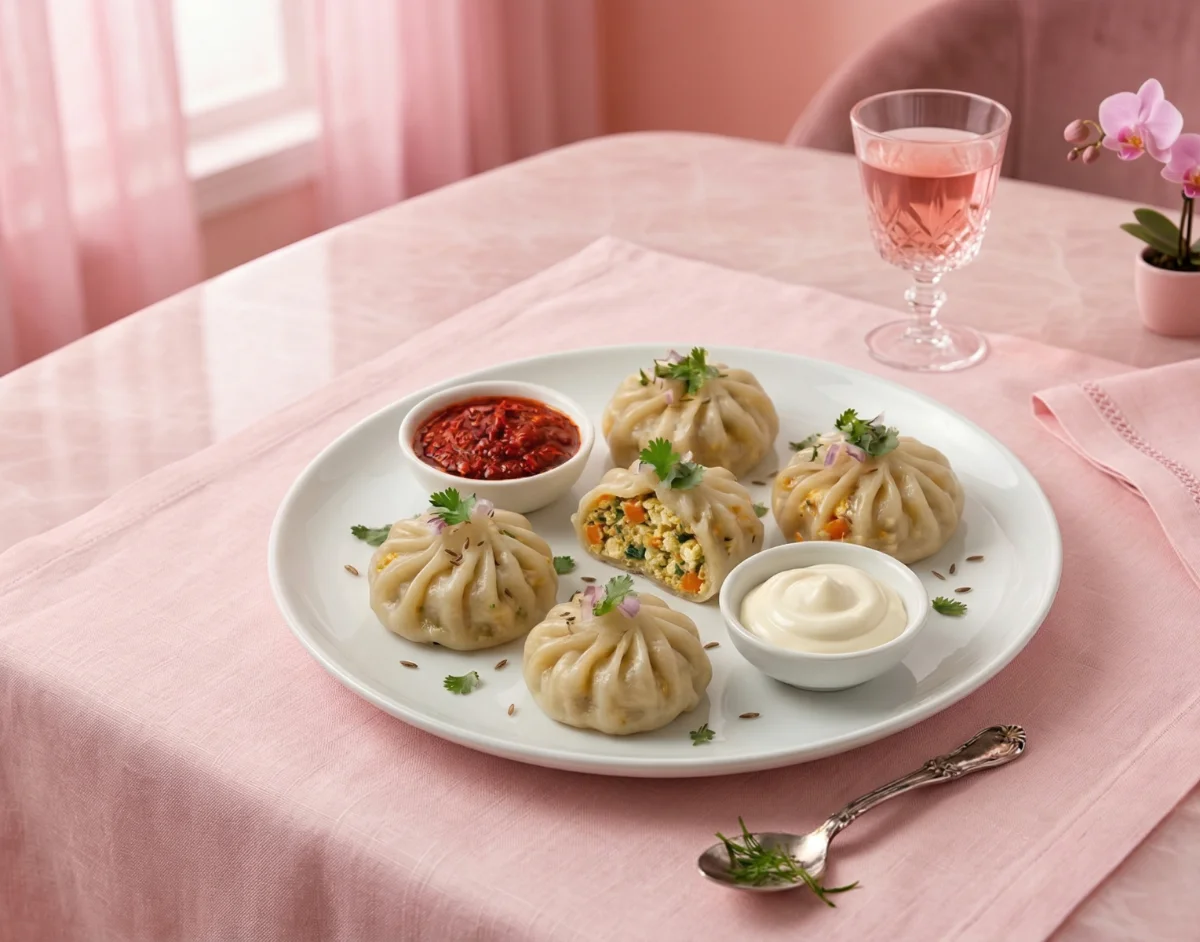 Paneer Steamed Momos[6 pcs]