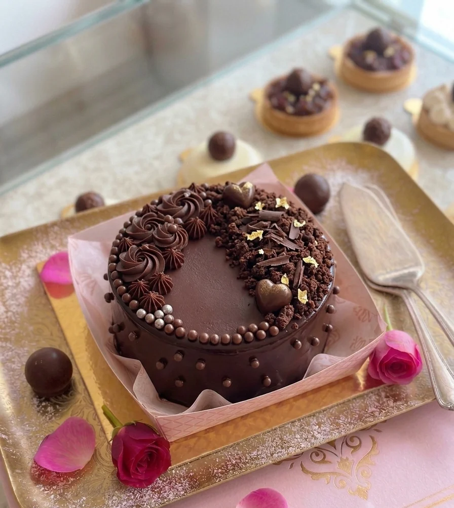 Chocolate Truffle Bento Cake