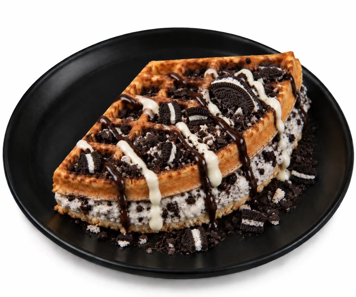 Oreo Crumble Waffle