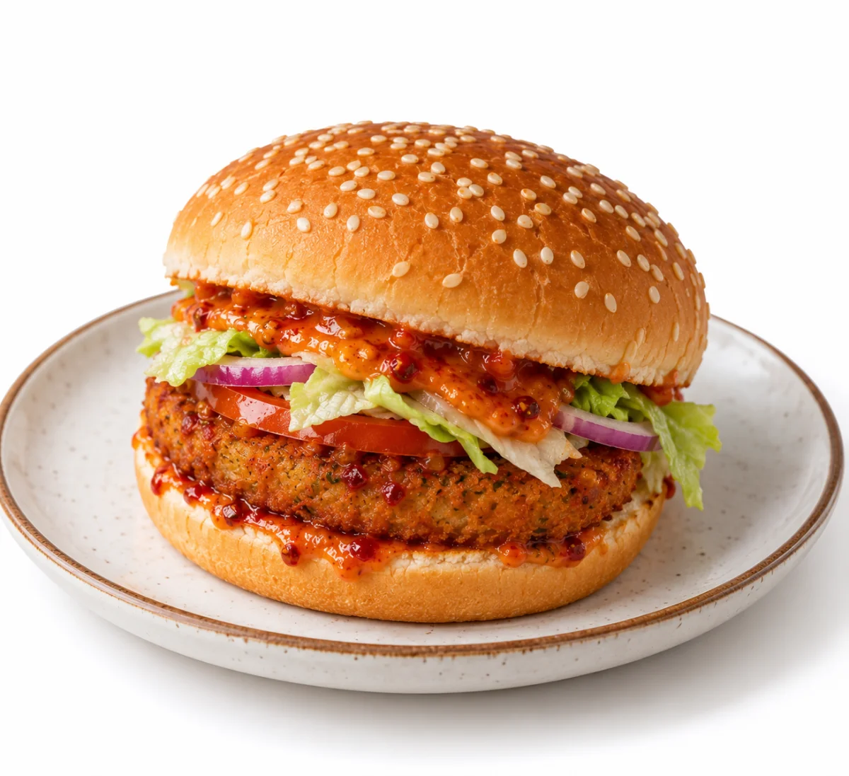 Schezwan Burger