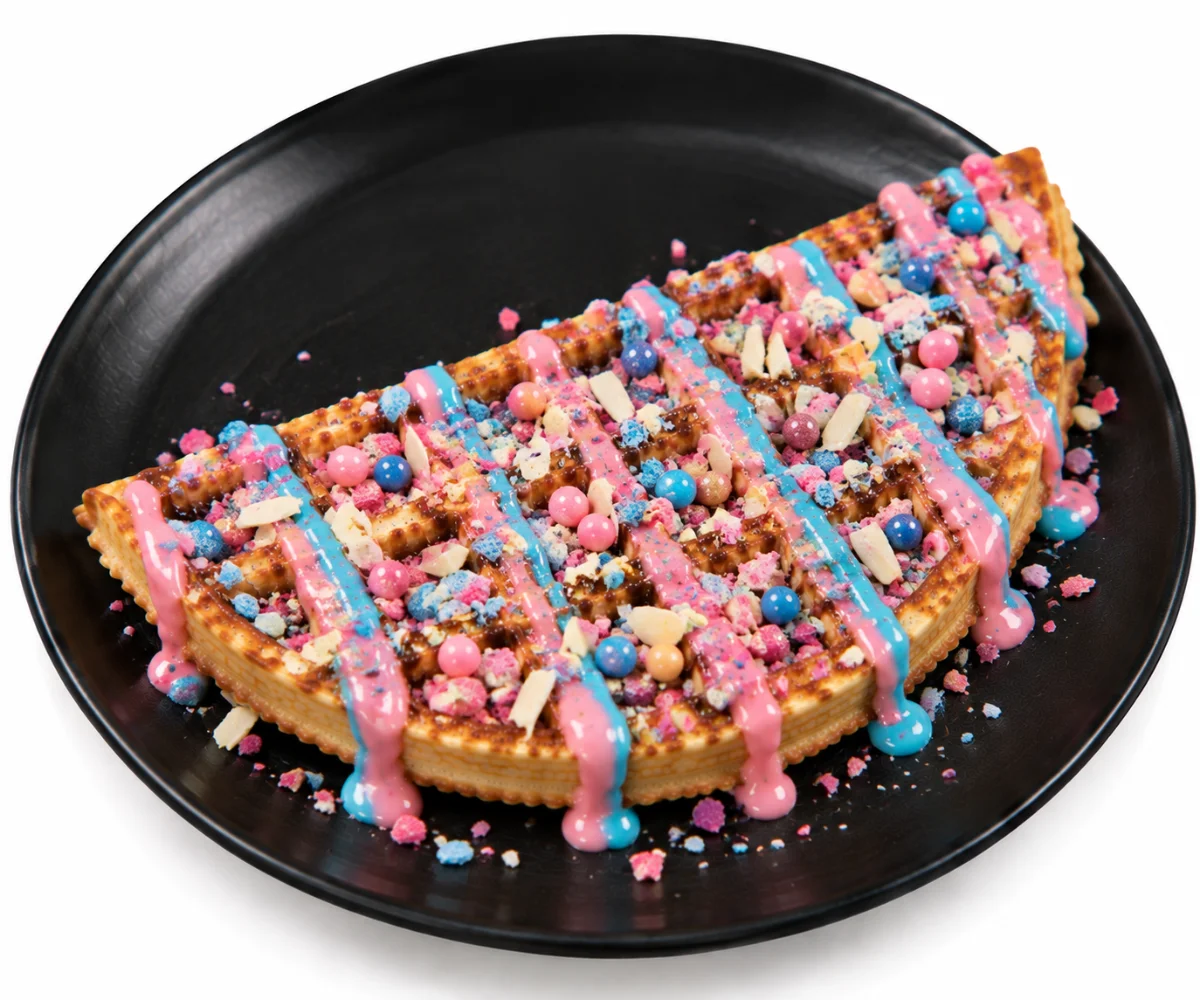 Crunchy Bubblegum Waffle