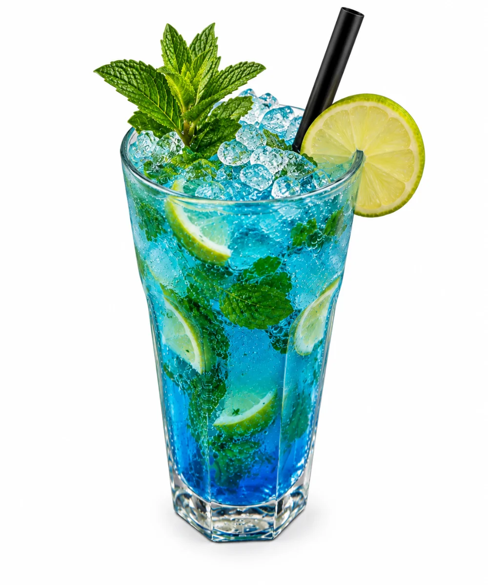 Blue Lagoon Mojito