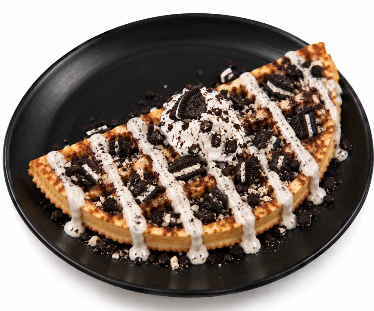 Oreo Crumble Waffle