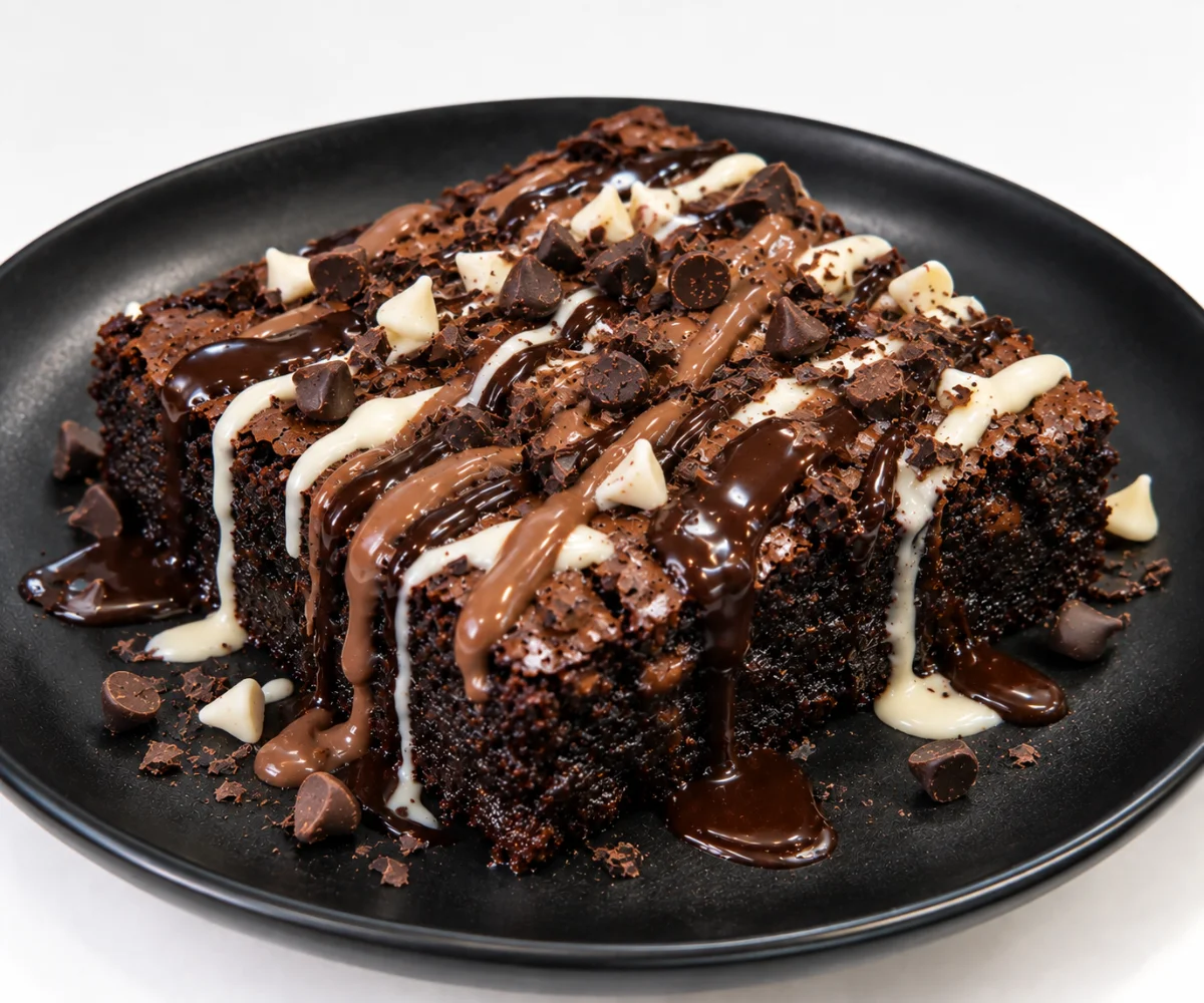 Triple Chocolate Brownie