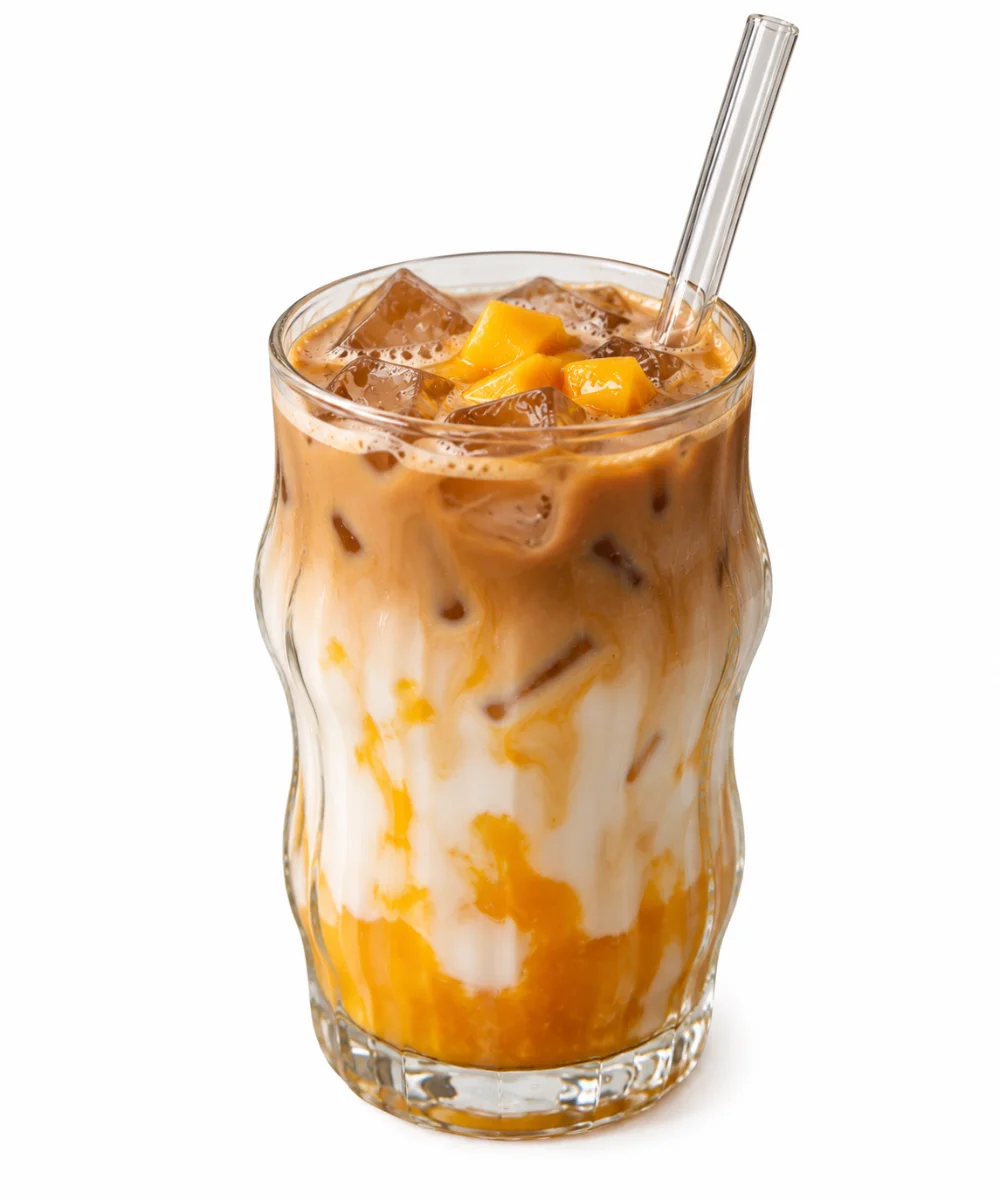 Mango Iced Latte