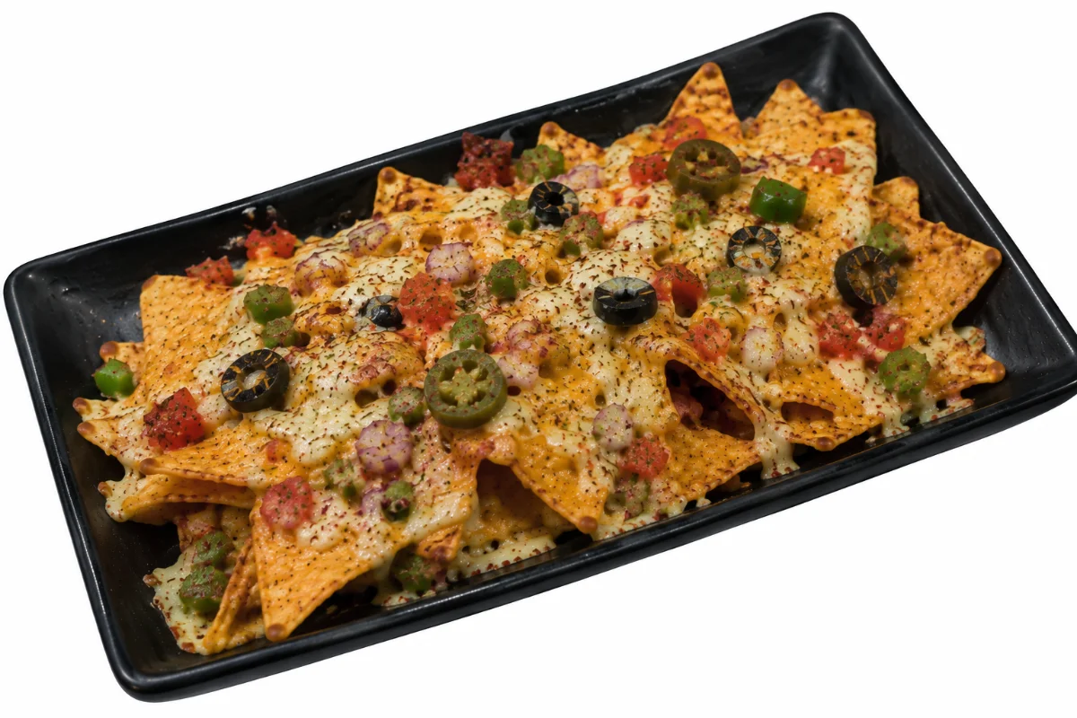 Exotic Cheese Nachos