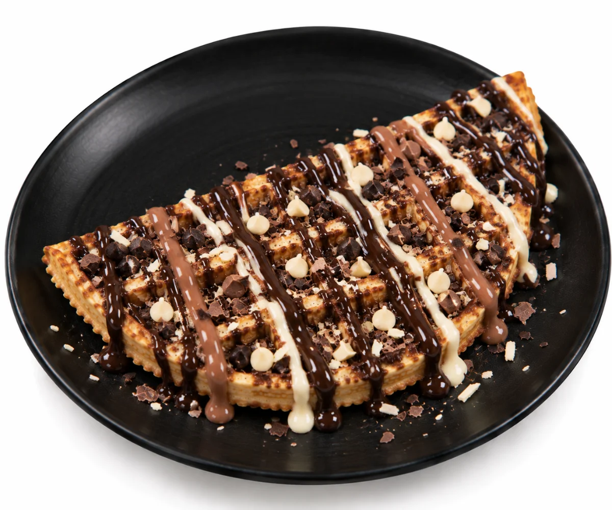 Triple Chocolate Waffle
