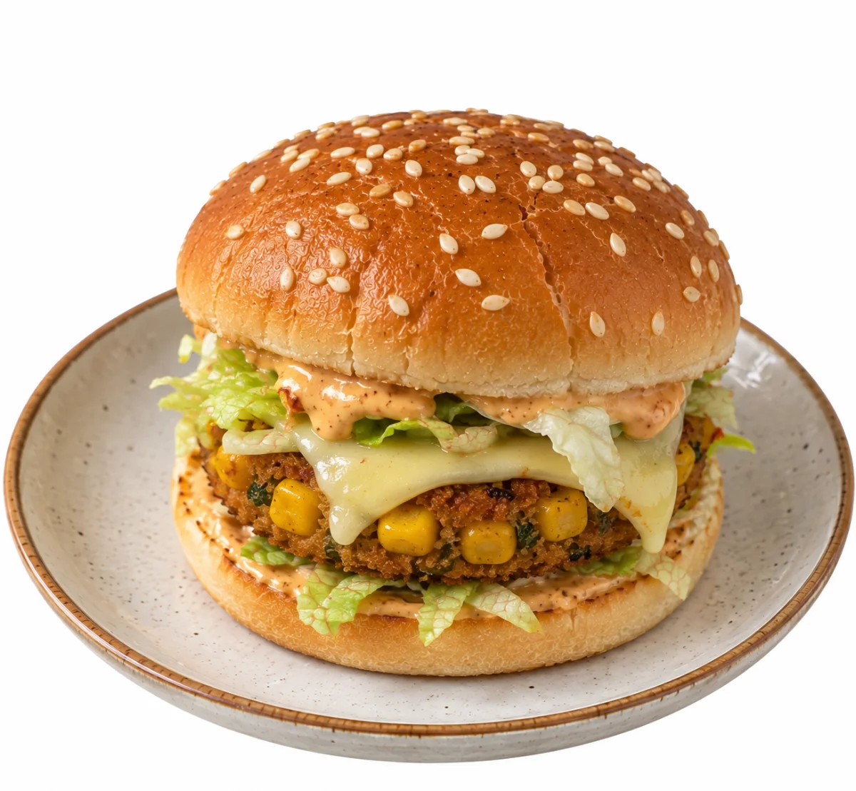 Cheese Corn Burger