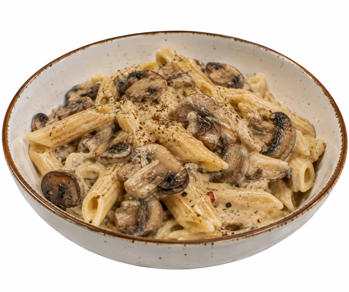 Mushroom Alfredo Pasta