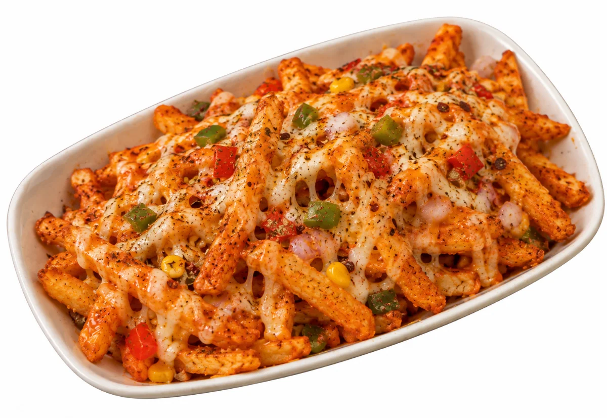 Peri Peri Pizza Fries