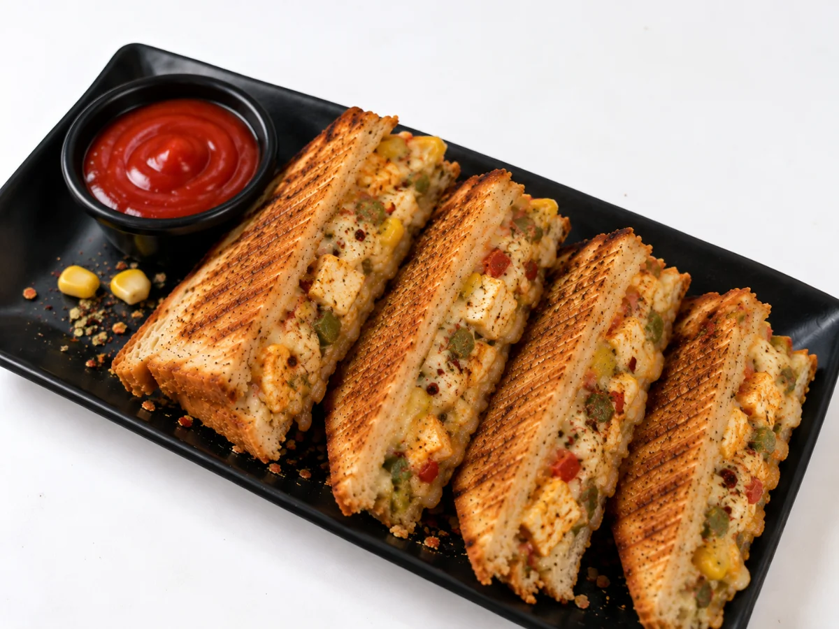 Veg. Paneer Cheese Sandwich