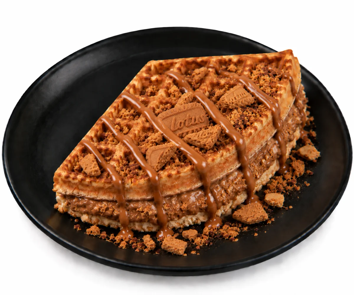 Lotus Biscoff Waffle