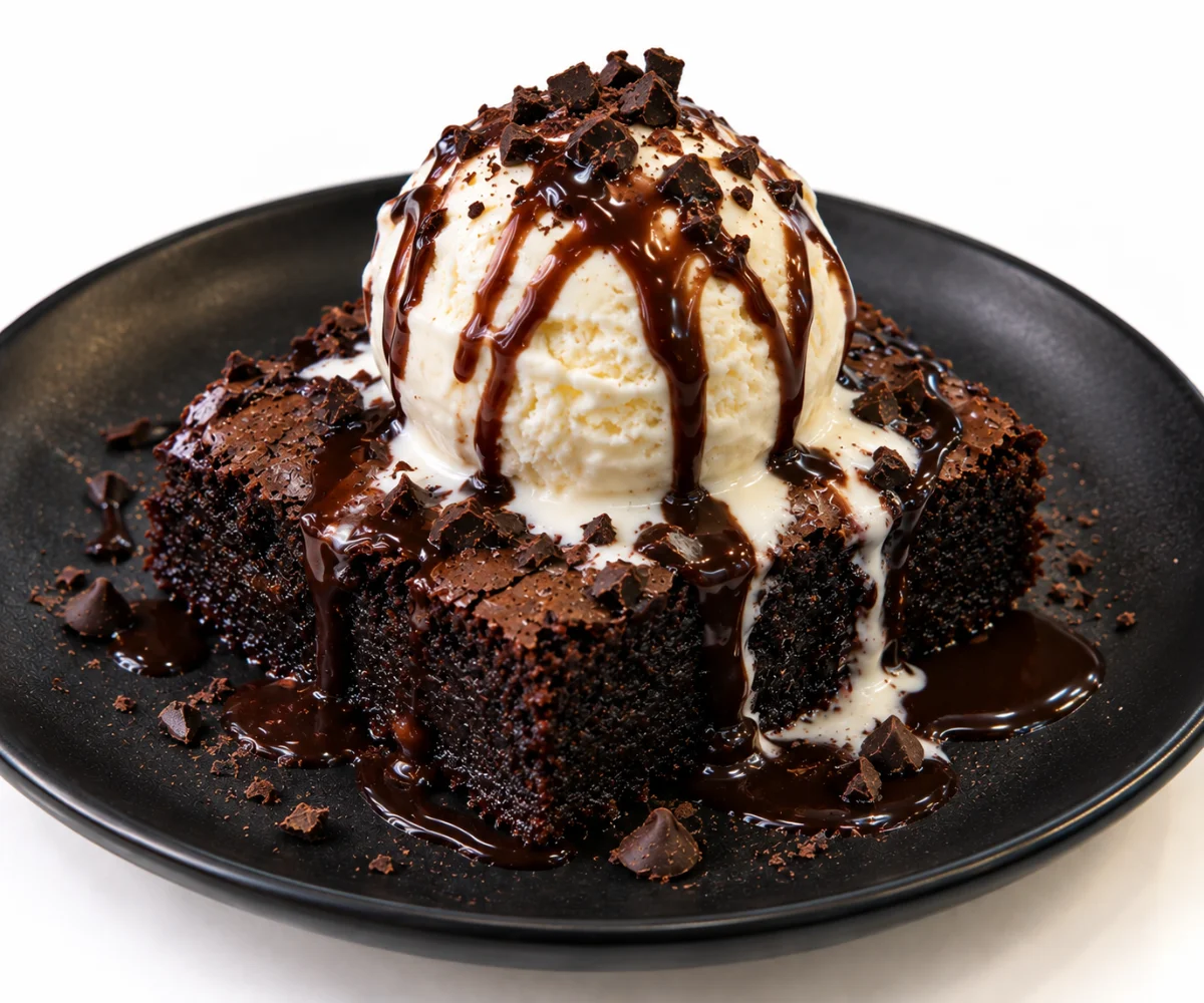 Brownie With Ice Cream