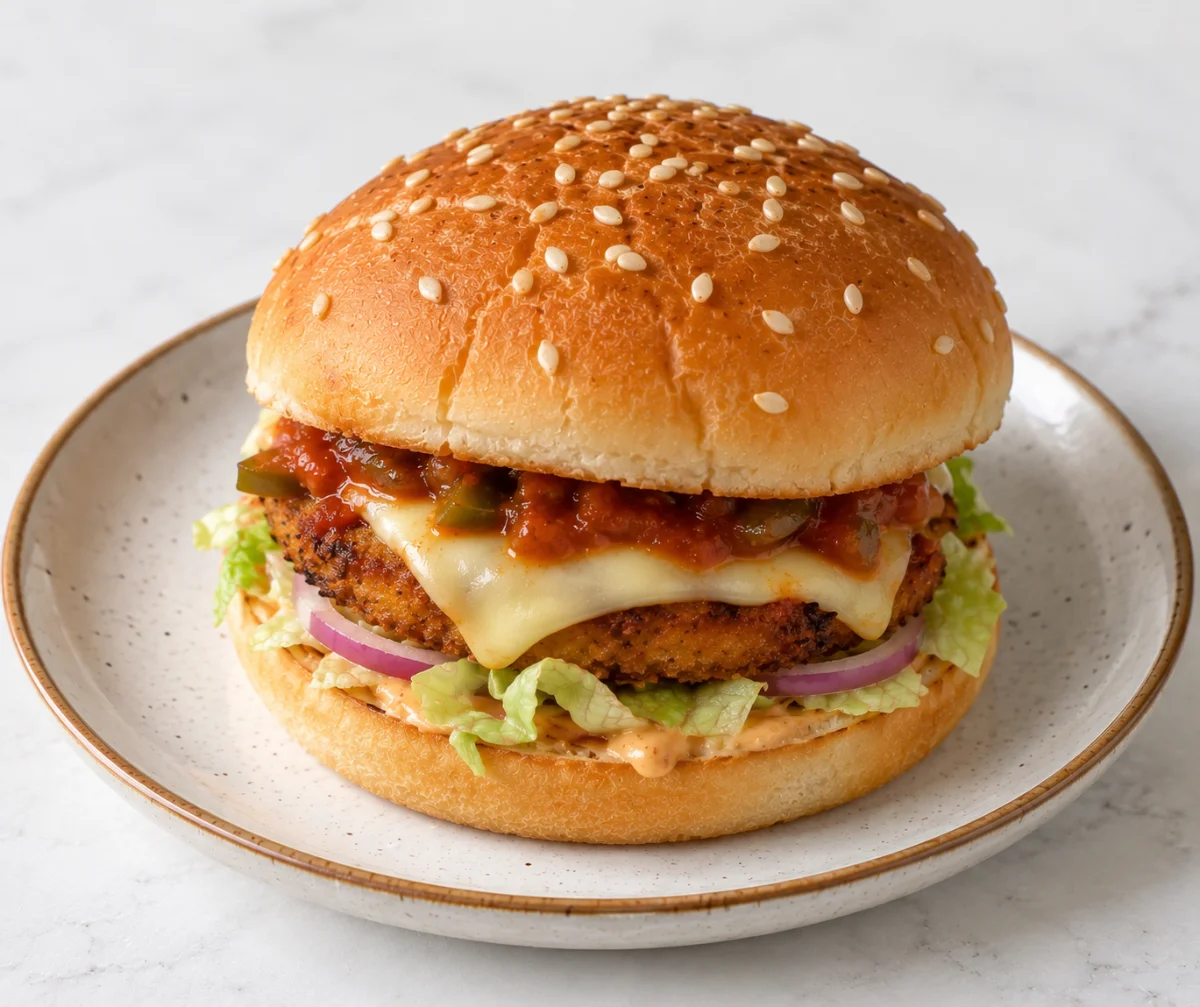 Cheese Mexican Burger