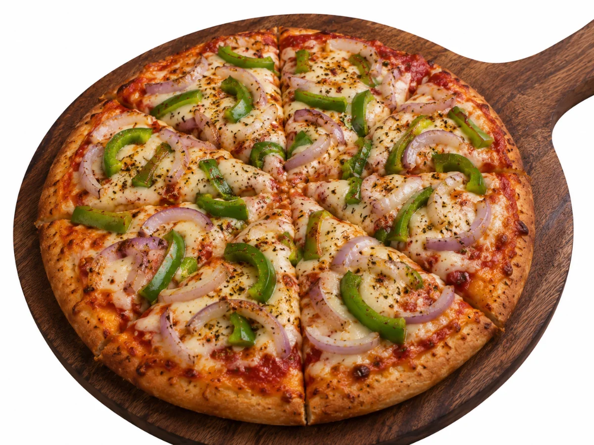 Onion Capsicum Pizza
