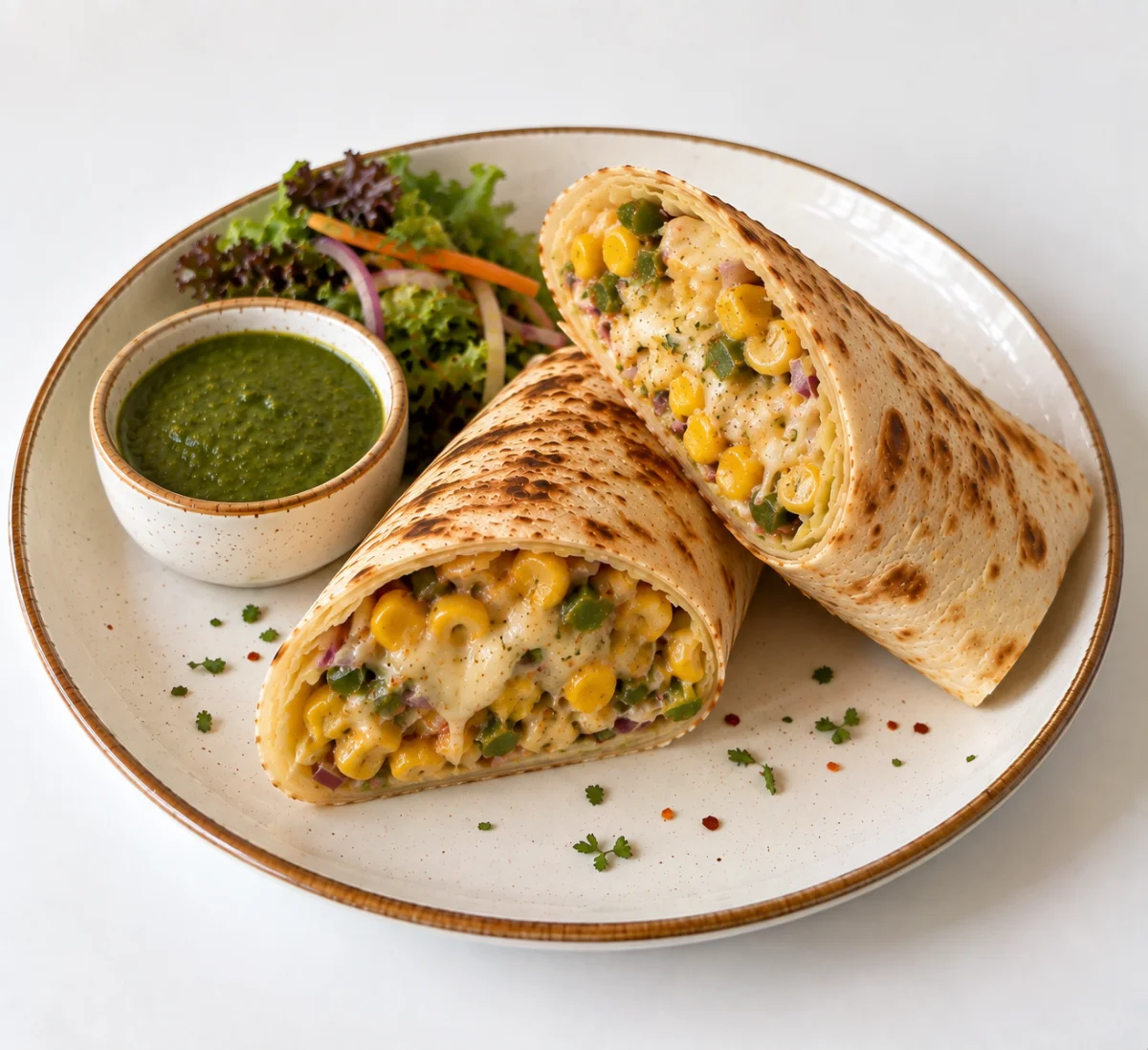 Corn & Cheese Wrap