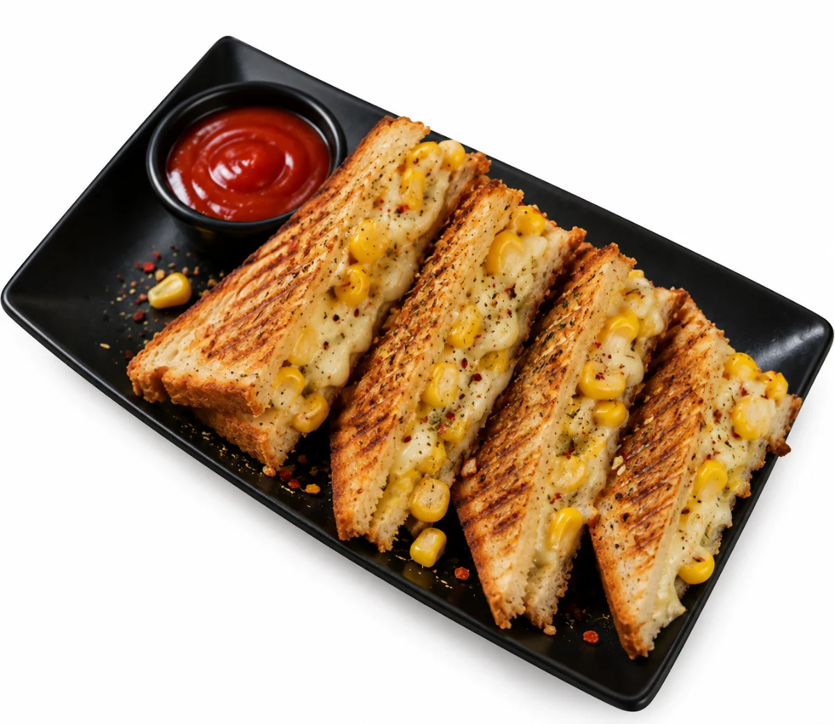 Corn & Cheese Sandwich