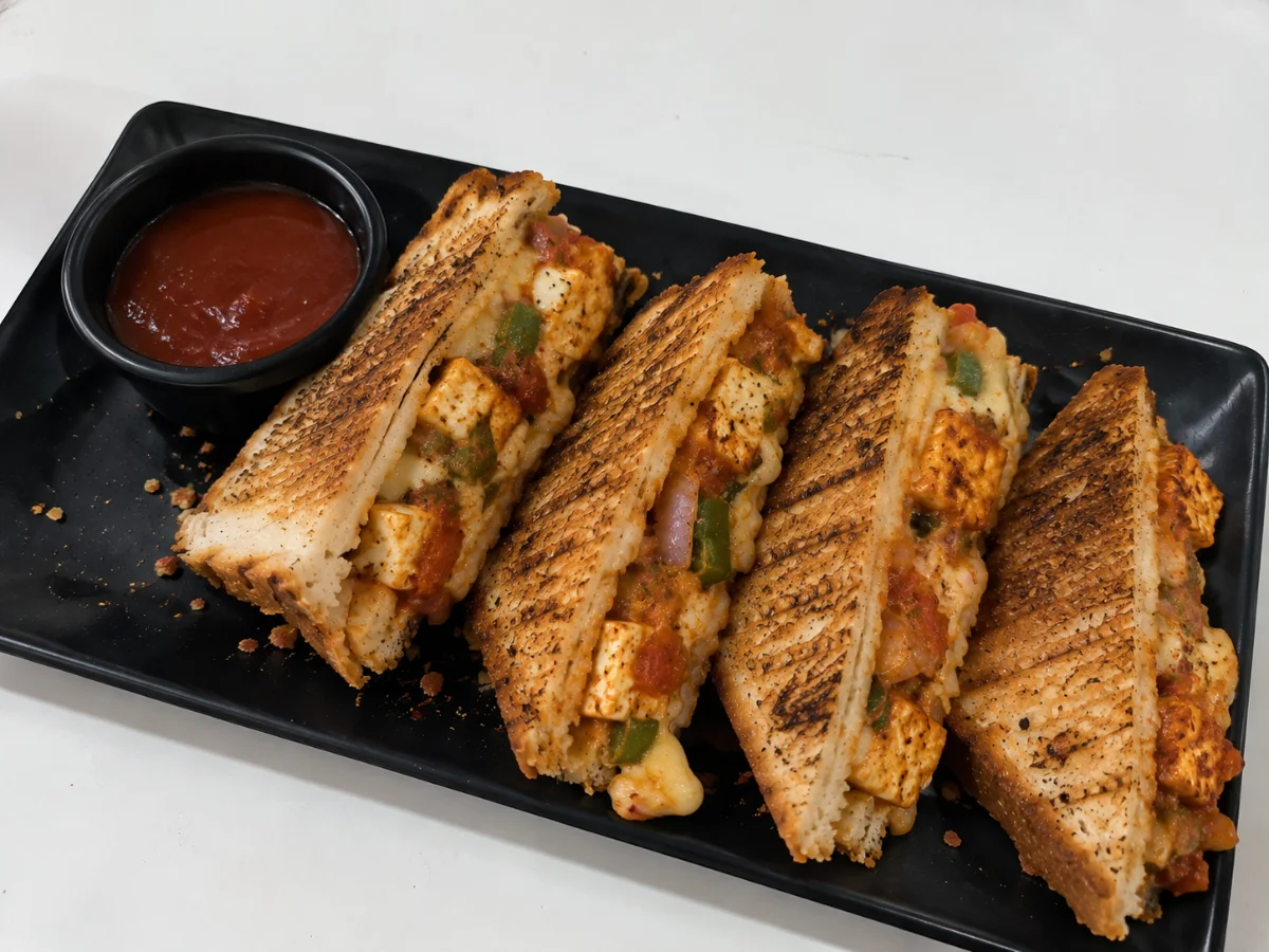 Tandoori Paneer Cheese Sandwich