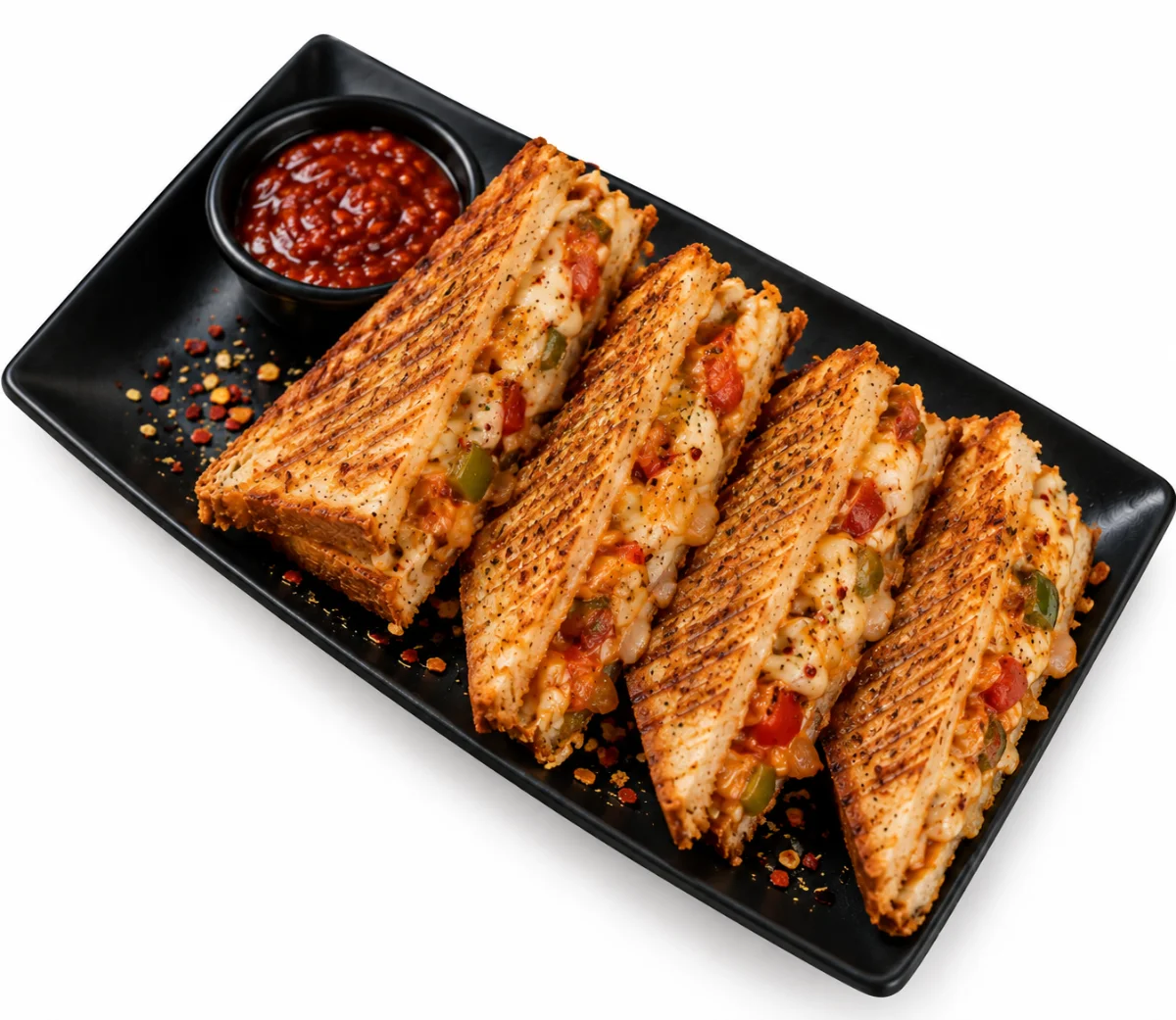 Schezwan Cheese Sandwich
