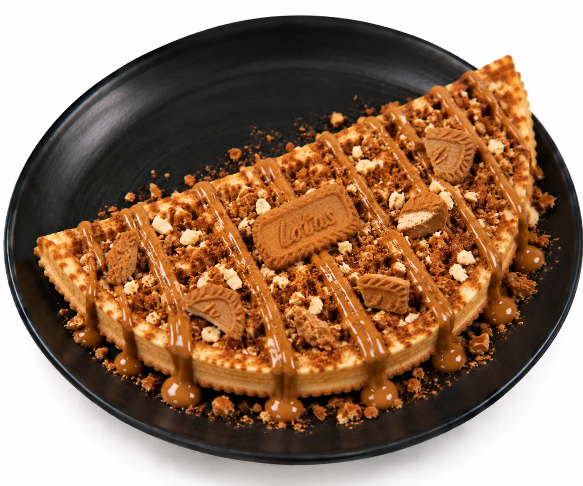 Choco Biscoff Waffle