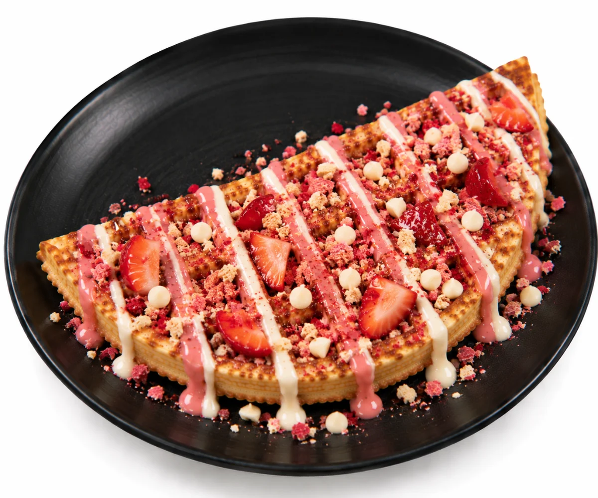 Strawberry Crunch Waffle