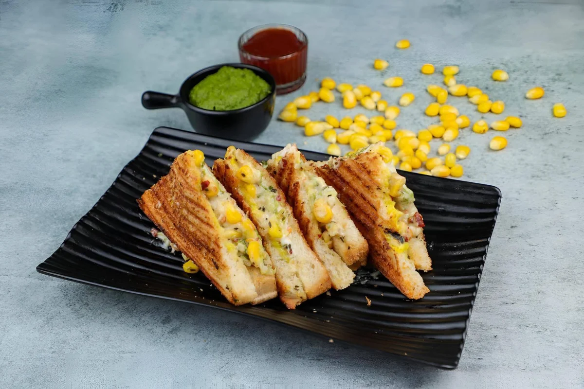 Chilli Corn Sandwich