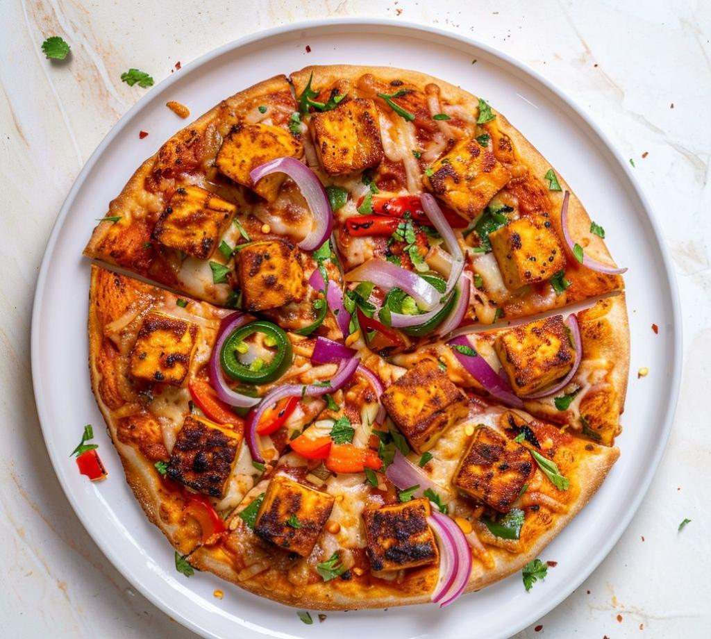 Paneer Chatpata Pizza