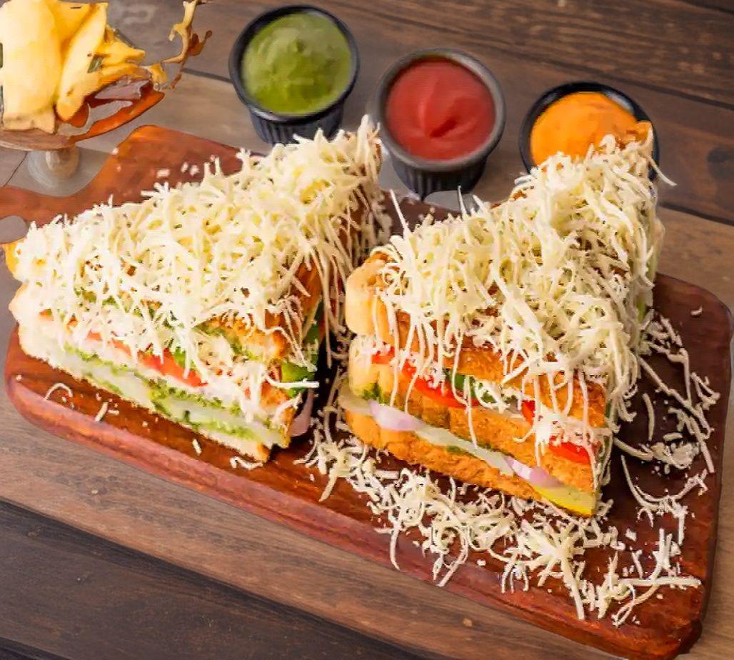Masala Cheese Sandwich