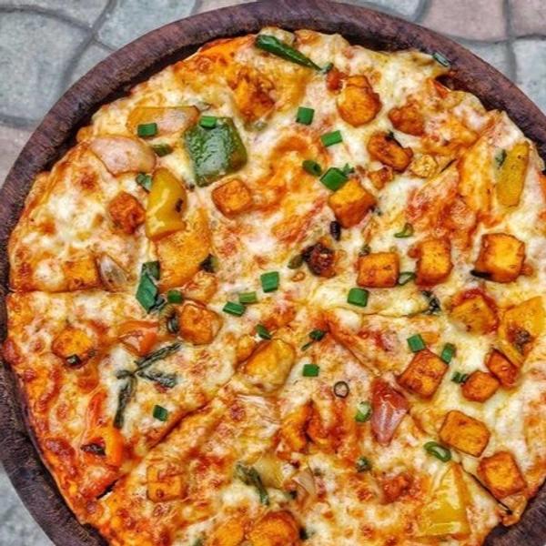 Paneer Punjabi Pizza