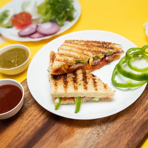 Onion Capsicum Sandwich