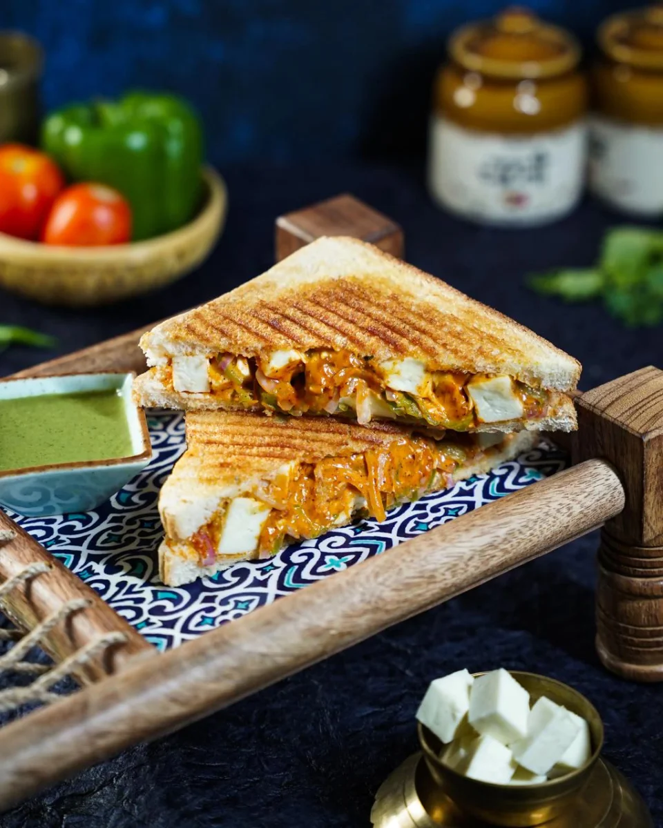 Paneer Chilli Sandwich